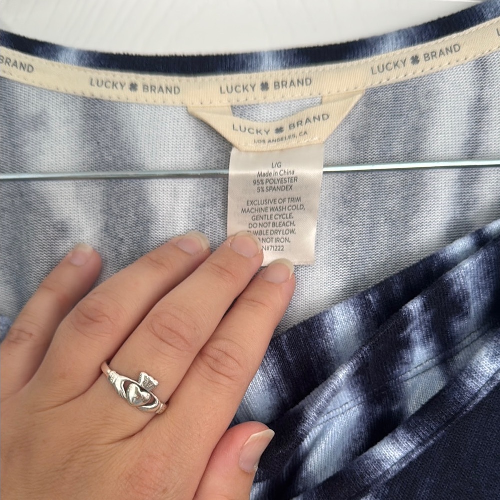 Lucky Brand Tie Dye Lounge Set - Picture 3 of 5
